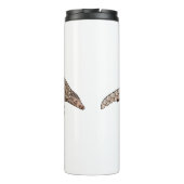 Pangolin-Cartoon Thermosbecher (Rückseite)