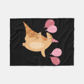 Pangolin Celebrating Sticker Fleecedecke (Vorderseite (Horizontal))