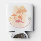 Pangolin Conservation & Research Foundation Tasse Dosenkühler (Rückseite)