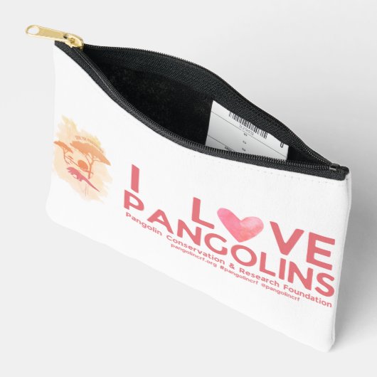 Pangolin Conservation & Research Foundation Tasse Zubehörtasche (Offen)