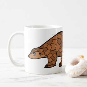 Pangolin gefährdete Arten Kaffeetasse
