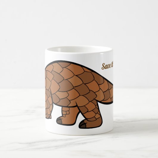 Pangolin gefährdete Arten Kaffeetasse (Mittel)