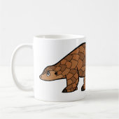 Pangolin gefährdete Arten Kaffeetasse (Links)