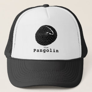Pangolin gefährdete Arten Monochrome Tierart Truckerkappe