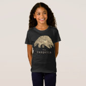 Pangolin gefährdete Tierarten - Aktivismus T-Shirt (Vorne ganz)