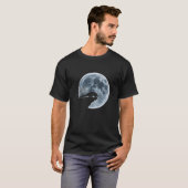 Pangolin Halloween Costume Moon Silhouette T-Shirt (Vorne ganz)