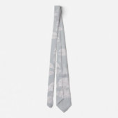 Pangolin-Hals-Krawatte (heller Entwurf) Krawatte (Rückseite)