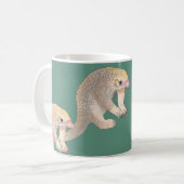 Pangolin Kaffeetasse (Vorderseite Links)