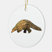 Pangolin Keramik Ornament (Links)