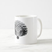 Pangolin-Liebe-T - Shirt - Schutz gefährdeter Arte Kaffeetasse (VorderseiteRechts)