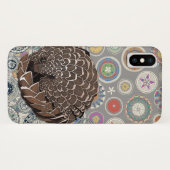 Pangolin-Mandala Case-Mate iPhone Hülle (Rückseite (Horizontal))
