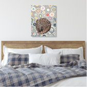 Pangolin mandala leinwanddruck (Insitu (Schlafzimmer))