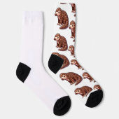 Pangolin Mascot Socken (Rechts)