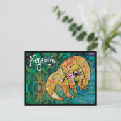 Pangolin Postkarte (Stehend Vorderseite)