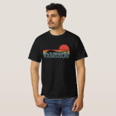 Pangolin Retro Style T-Shirt (Vorne ganz)