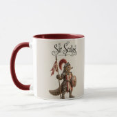 Pangolin-Ritter Tasse (Links)