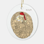 Pangolin Santa gefährdete Arten Keramik Ornament (Links)