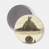 Pangolin Warrior Magnet (Vorderseite/Rückseite)