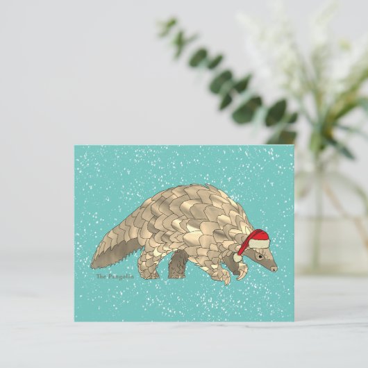 Pangolin Weihnachtbudget Custom (Stehend Vorderseite)