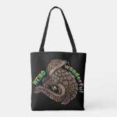 Pangolin Weird ist wunderbar Tasche (Rückseite)