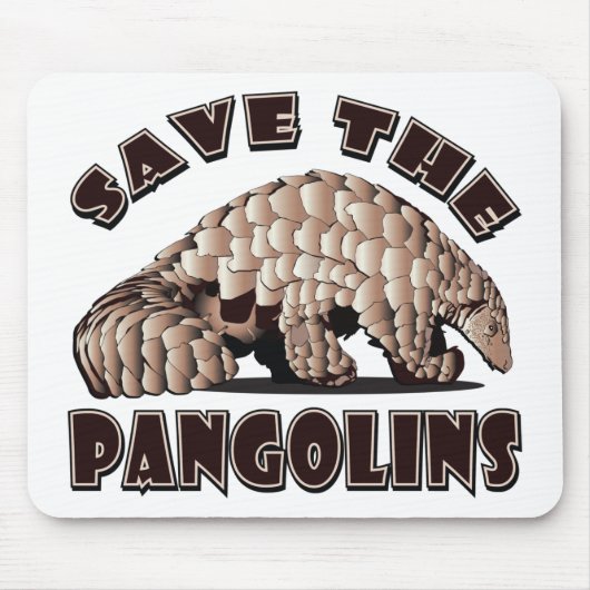 Pangoline gerettet mousepad (Vorne)