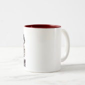 Pangoline gerettet zweifarbige tasse (VorderseiteRechts)