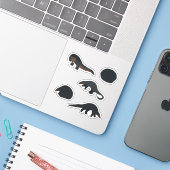 Pangolins Aufkleber (Laptop mit iPhone)