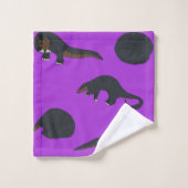 Pangolins Badhandtuch Set (Waschlappen)