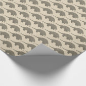 Pangolins Gemustertes Wrapping Paper Geschenkpapier (Ecke)