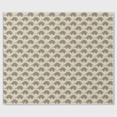 Pangolins Gemustertes Wrapping Paper Geschenkpapier (Flach)