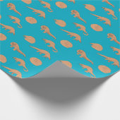 Pangolins Geschenkpapier (Ecke)