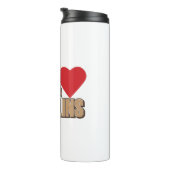 Pangolins-Herz Thermosbecher (Nach rechts gedreht)