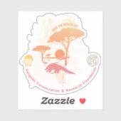 Pangolins Limited Edition Aufkleber gerettet (Blatt)