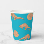 Pangolins Pappbecher (Rückseite)