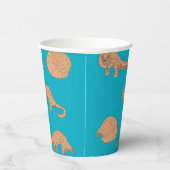 Pangolins Pappbecher (Rechts)