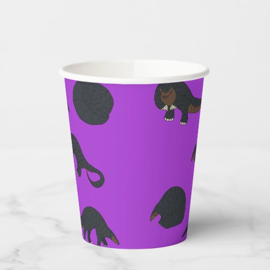 Pangolins Pappbecher (Links)