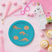 Pangolins Pappteller (Party)