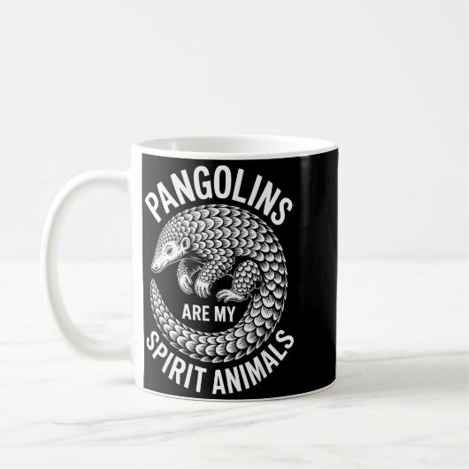 Pangolins Srit Animals Funny Pangolin  Kaffeetasse (Links)