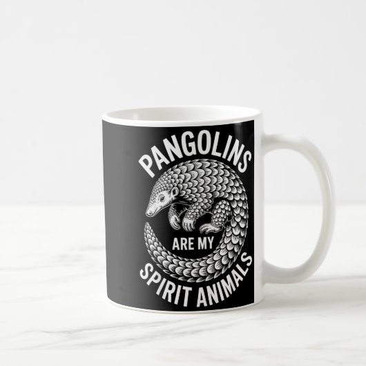 Pangolins Srit Animals Funny Pangolin Kaffeetasse (Rechts)