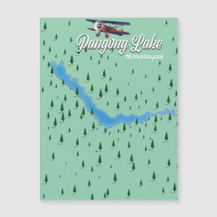 Pangong Lake Himalayas Karte