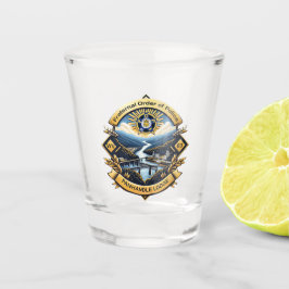 Panhandle Lodge 83 Schnapsglas