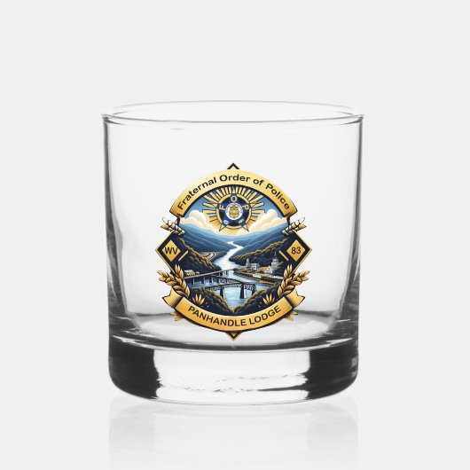 Panhandle Lodge 83 Whiskyglas (Vorderseite)