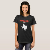 Panhandle Texas USA Staat America Travel Texas T-Shirt (Vorne ganz)
