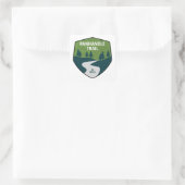 Panhandle Trail Quadratischer Aufkleber (Tasche)