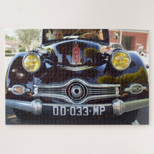 Panhard Dyna aus dem Jahre 1953 ca. Puzzle (Horizontal)