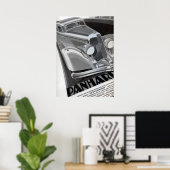 Panhard Vintage Car Poster (Heimbüro)