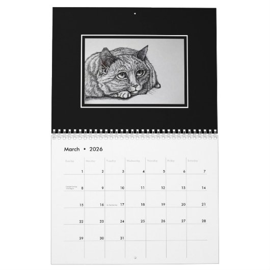 Pania Brown Artworks - Kalender 2023 (Mär 2026)