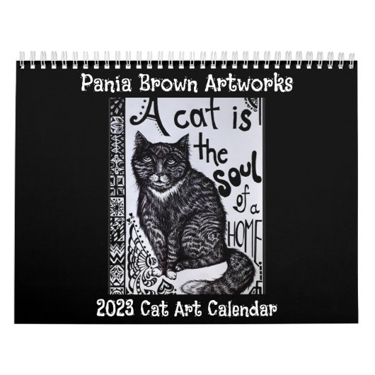 Pania Brown Artworks - Kalender 2023 (Titelbild)
