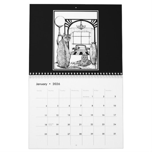 Pania Brown Artworks - Kalender 2023 (Jan 2026)