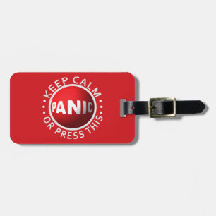 Panic Button Custom Gepäckanhänger
